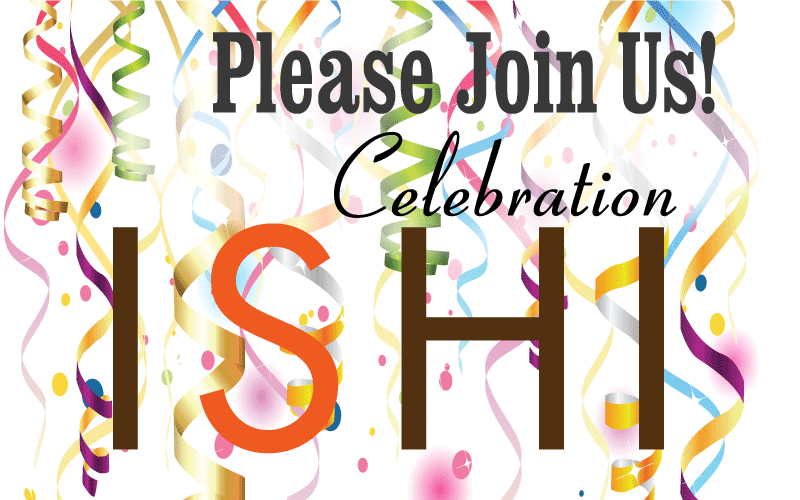 Joins us: ISHI Annual Dinner Feb 4, 2017