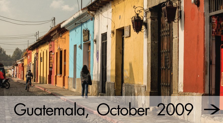 Guatemala, October 2009